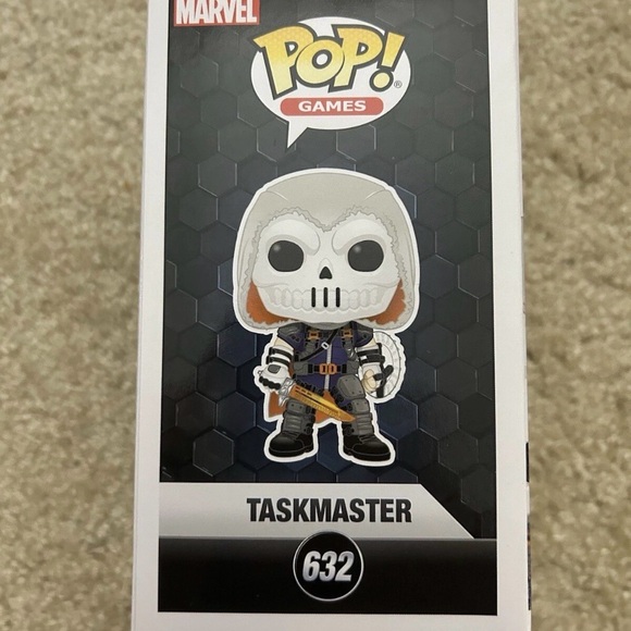 Funko Pop! Marvel Taskmaster Figure - Black and White - Picture 4 of 5